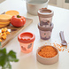 Done by Deer Baby food container 3-pack Ozzo Powder Done by Deer Baby food container 3-pack Ozzo Powder