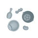 Lässig Zandspeelset Water Friends blue (5-pack) Lässig Zandspeelset Water Friends blue (5-pack)