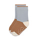 Lässig Antislip sokken GOTS light blue/caramel (2-pack) Lässig Antislip sokken GOTS light blue/caramel (2-pack)