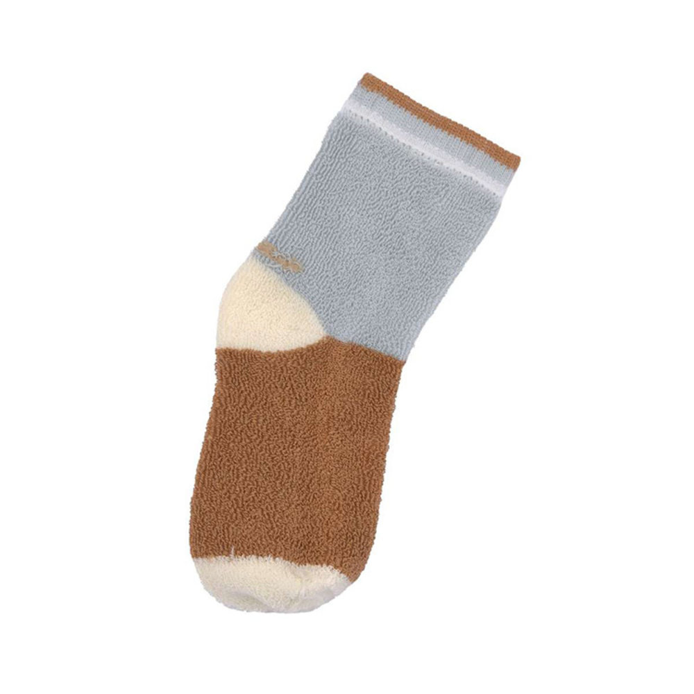 Lässig Antislip sokken GOTS light blue/caramel (2-pack) Lässig Antislip sokken GOTS light blue/caramel (2-pack)