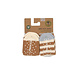 Lässig Antislip sokken GOTS light blue/caramel (2-pack) Lässig Antislip sokken GOTS light blue/caramel (2-pack)