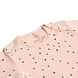 Lässig Romper met korte mouw GOTS Dots powder pink Lässig Romper met korte mouw GOTS Dots powder pink