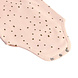 Lässig Romper met lange mouw GOTS Dots powder pink Lässig Romper met lange mouw GOTS Dots powder pink