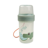 Done by Deer To go 2-way snack container L Croco Done by Deer To go 2-way snack container L Croco