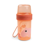 Done by Deer To go 2-way snack container L Ozzo Papaya Done by Deer To go 2-way snack container L Ozzo Papaya