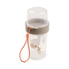Done by Deer To go 2-way snack container L Lalee Sand Done by Deer To go 2-way snack container L Lalee Sand