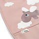 Done by Deer Slabbetje met klittenband Happy clouds Powder Done by Deer Slabbetje met klittenband Happy clouds Powder