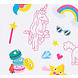 OMY Sticker en Notitieboekje - Lily OMY Sticker en Notitieboekje - Lily