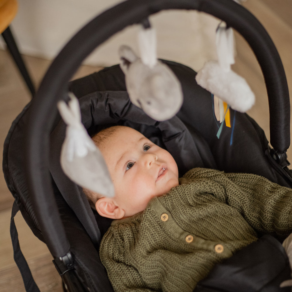 Baby bouncer zwart Tryco BALUNE
