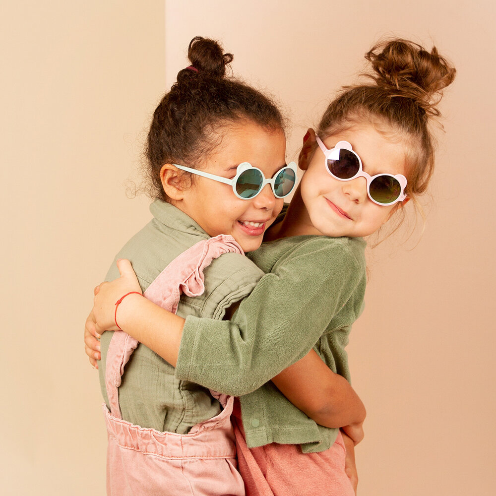 Ki ET LA Zonnebril BEAR Light Pink Ki ET LA Zonnebril BEAR Light Pink