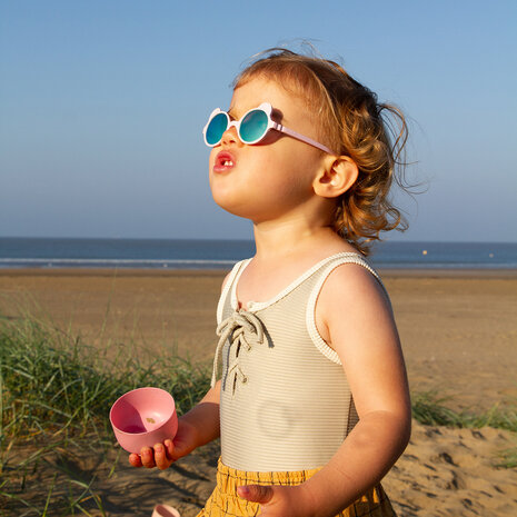 Ki ET LA Zonnebril BEAR Light Pink Ki ET LA Zonnebril BEAR Light Pink