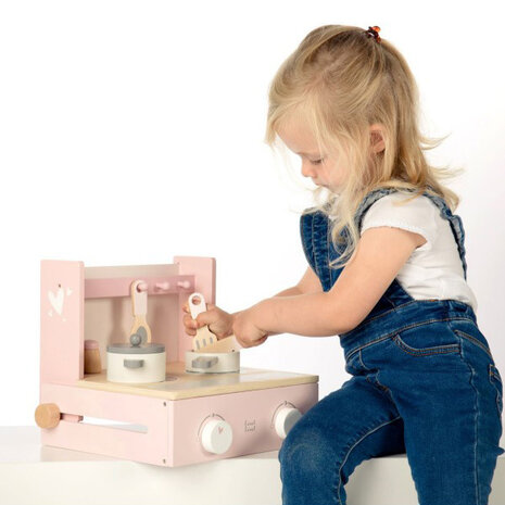 Label Label Opvouwbaar kooktoestel - Roze