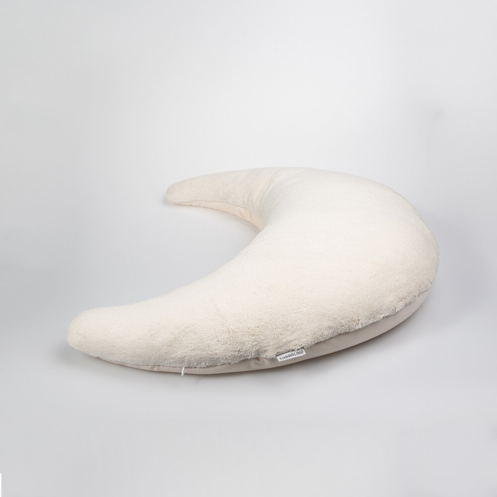 Theraline Voedingskussen Plushy Moon - Cream Theraline Voedingskussen Plushy Moon - Cream