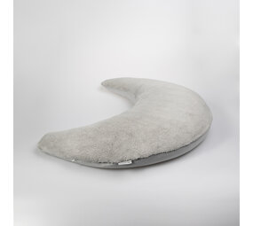 Theraline Voedingskussen Plushy Moon - Silver Grey Theraline Voedingskussen Plushy Moon - Silver Grey
