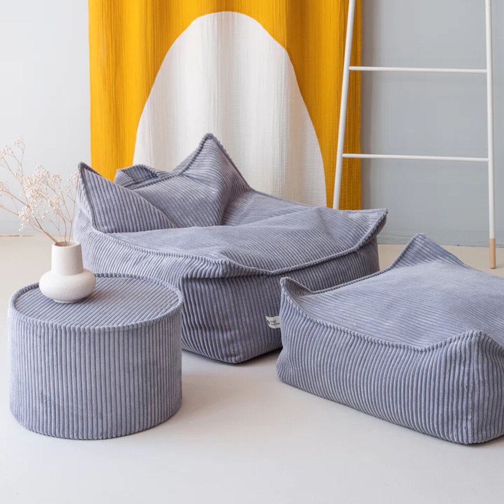 Wigiwama Zitzak Chair - Blueberry blue