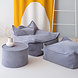 Wigiwama Zitzak Chair - Blueberry blue Wigiwama Zitzak Chair - Blueberry blue
