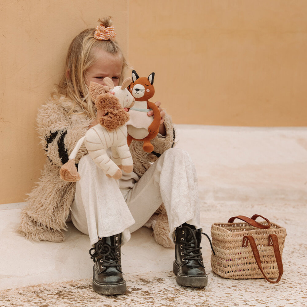 Picca LouLou Zebra Ziggy cream – 25 cm