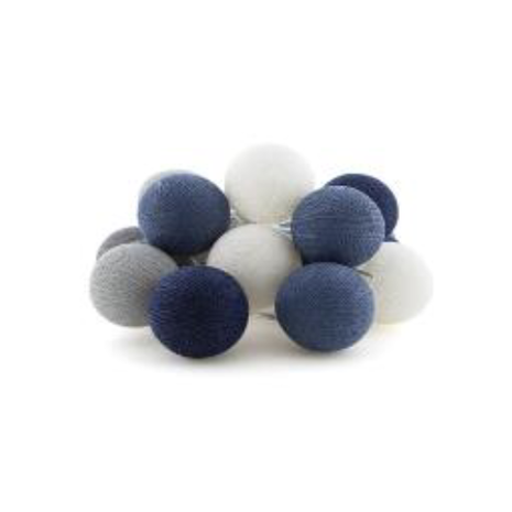 Lifetime Lichtslinger Met Wattenbolletjes - Royal Lifetime Lichtslinger Met Wattenbolletjes - Royal