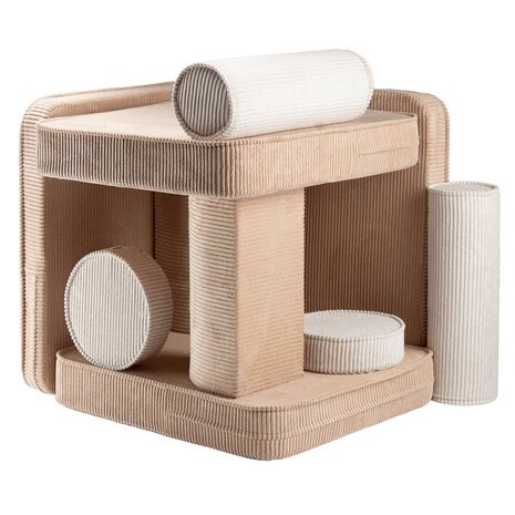 Wigiwama Zit- en speelbank - Brown Sugar Wigiwama Zit- en speelbank - Brown Sugar