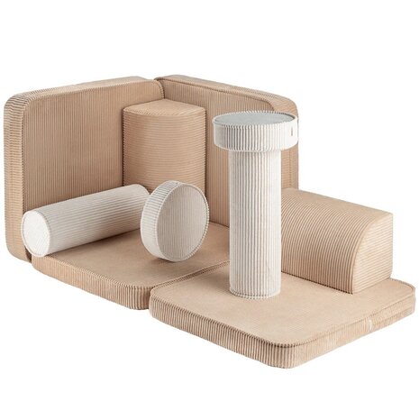 Wigiwama Zit- en speelbank - Brown Sugar Wigiwama Zit- en speelbank - Brown Sugar