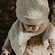 Cloby Babymutsje - Teddy - Off White Cloby Babymutsje - Teddy - Off White