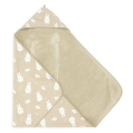 Jollein Wikkeldeken Miffy&Snuffy Olive Green Jollein Wikkeldeken Miffy&Snuffy Olive Green