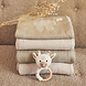 Jollein Fleece deken | 75x100cm - Miffy Olive Green/Coral Jollein Fleece deken | 75x100cm - Miffy Olive Green/Coral