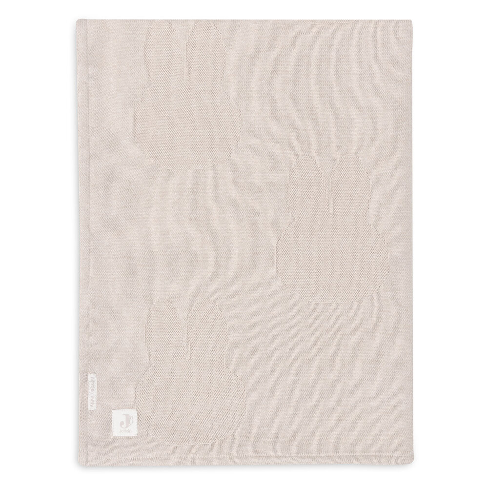 Jollein Fleece deken | 75x100cm - Miffy Nougat/Coral