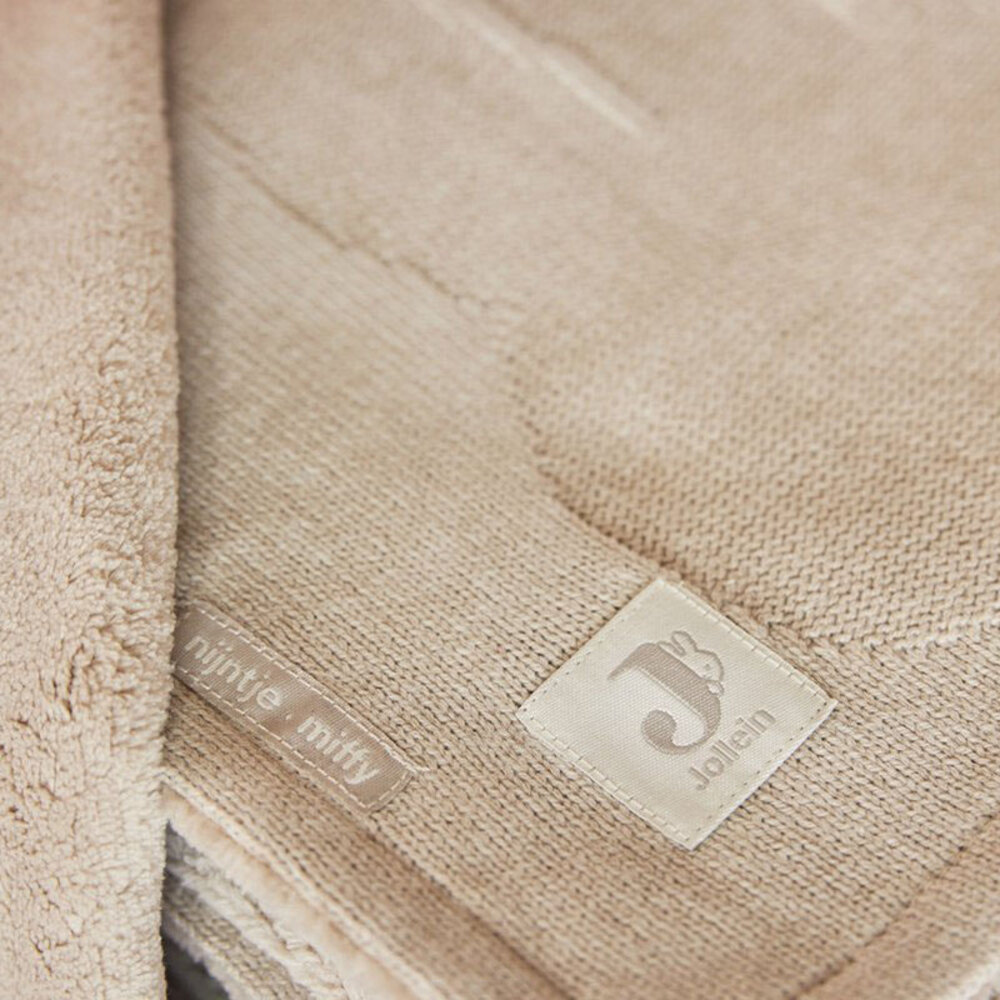 Jollein Fleece deken | 75x100cm - Miffy Nougat/Coral