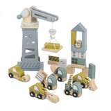 Label Label Houten bouwwerf Label Label Houten bouwwerf