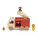 Trixie Houten brandweerwagen Trixie Houten brandweerwagen