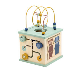 Trixie Houten 5-in-1 activiteiten kubus Trixie Houten 5-in-1 activiteiten kubus