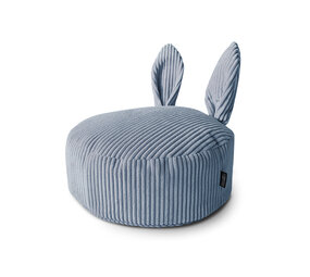 Scandinavian stories Poef Bunny Corduroy - Light blue Scandinavian stories Poef Bunny Corduroy - Light blue