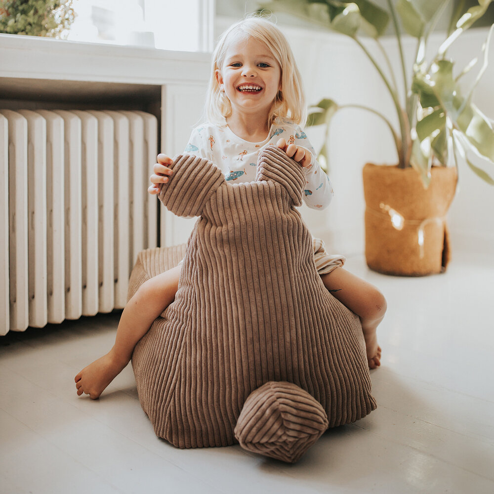 Scandinavian stories Zitzak Teddy Small Bont - Off White Scandinavian stories Zitzak Teddy Small Bont - Off White