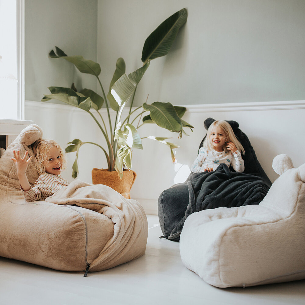 Scandinavian stories Zitzak Teddy Small Corduroy - Nougat Scandinavian stories Zitzak Teddy Small Corduroy - Nougat