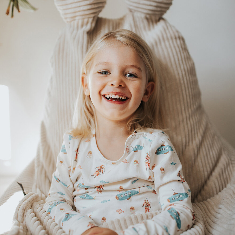 Scandinavian stories Poef Teddy Corduroy - Light blue Scandinavian stories Poef Teddy Corduroy - Light blue