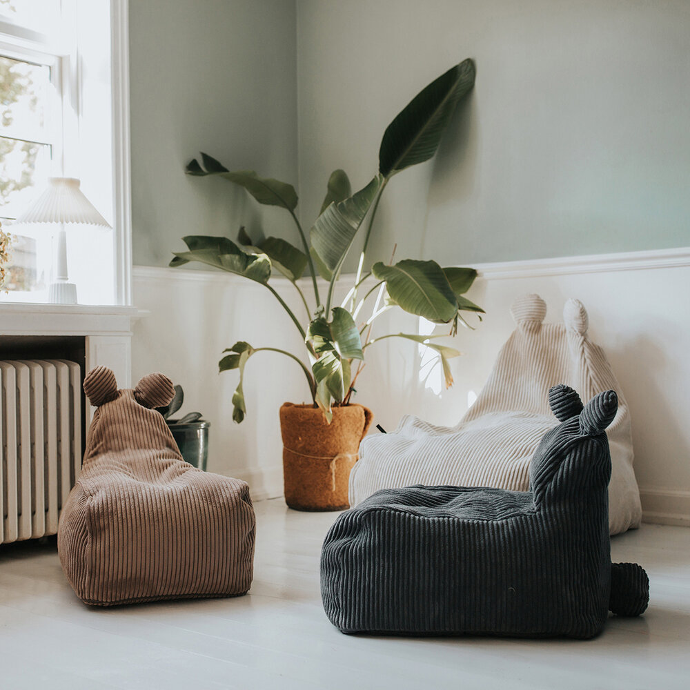 Scandinavian stories Poef Teddy Corduroy - Dusty pink Scandinavian stories Poef Teddy Corduroy - Dusty pink