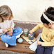 Lässig Snackbox Happy Prints - Midnight Blue Lässig Snackbox Happy Prints - Midnight Blue