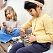 Lässig Snackbox Happy Prints - Olive Lässig Snackbox Happy Prints - Olive