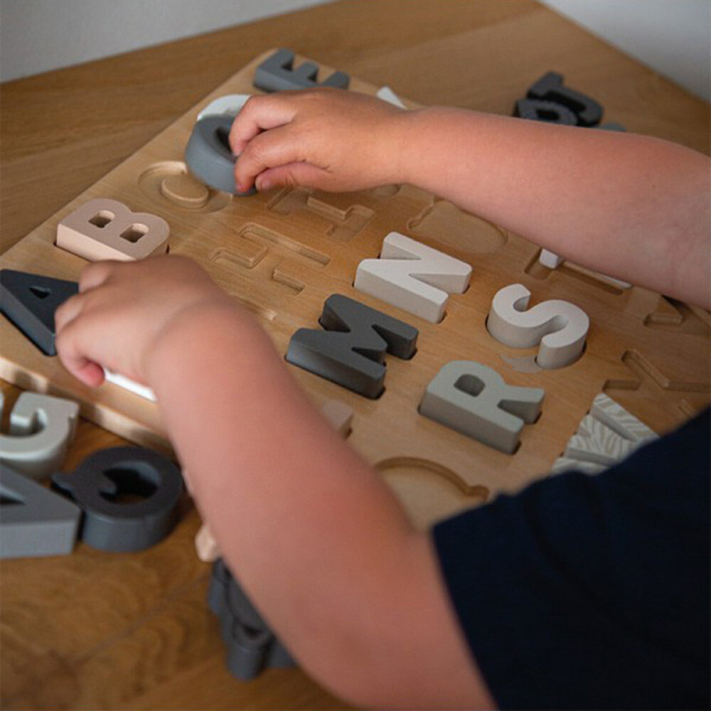 Tryco Houten Alfabet Blokjes