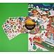 OMY Sticker en Kleurposter - werkplaats van de kerstman OMY Sticker en Kleurposter - werkplaats van de kerstman