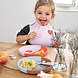 Lässig Bestek met Siliconen handvat - Happy Rascals, Heart Lavender Lässig Bestek met Siliconen handvat - Happy Rascals, Heart Lavender