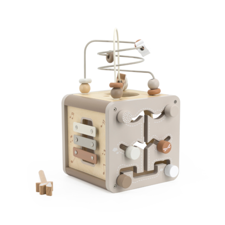 Label Label Activiteitenkubus - Nougat