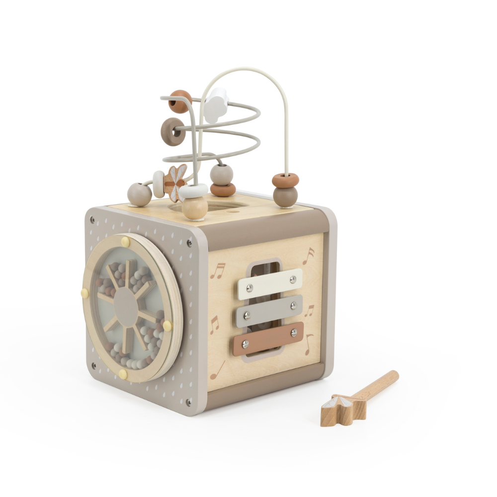 Label Label Activiteitenkubus - Nougat