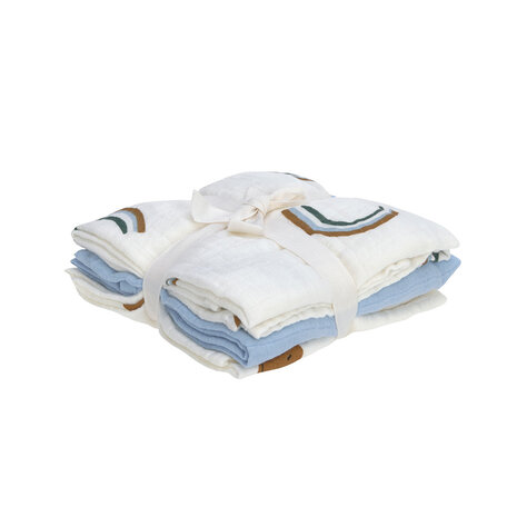 Lässig Multidoek Happy Rascals Smile 60x60cm (3pack)