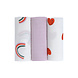 Lässig Multidoek Happy Rascals Heart 60x60cm (3pack) Lässig Multidoek Happy Rascals Heart 60x60cm (3pack)