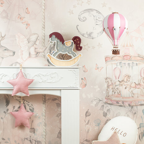 Super Balloon Luchtballon - beige roze Super Balloon Luchtballon - beige roze