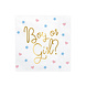 PartyDeco Servetten Gender Reveal Boy or Girl (20 st 33 x 33 cm) PartyDeco Servetten Gender Reveal Boy or Girl (20 st 33 x 33 cm)