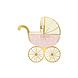 PartyDeco Servetten Roze Babyshower Girl (20 st 14 x 15 cm) PartyDeco Servetten Roze Babyshower Girl (20 st 14 x 15 cm)