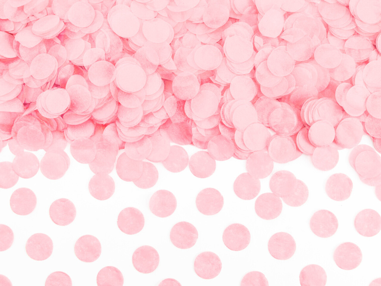 PartyDeco Confetti Cirkels Lichtroze (15 g) PartyDeco Confetti Cirkels Lichtroze (15 g)